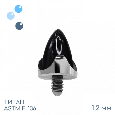 Накрутка Pikes Black Onyx 1.2 мм